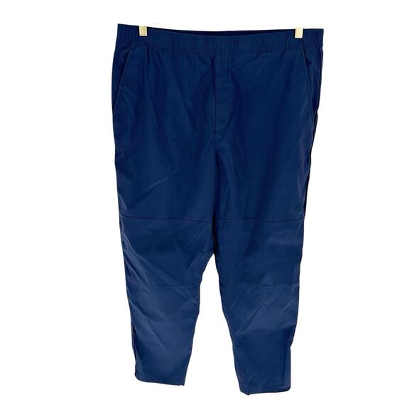 The North Face Pants Men XL Navy Class V Pull On Drawstring Nylon Outdoor Hiking - Picture 1 of 15